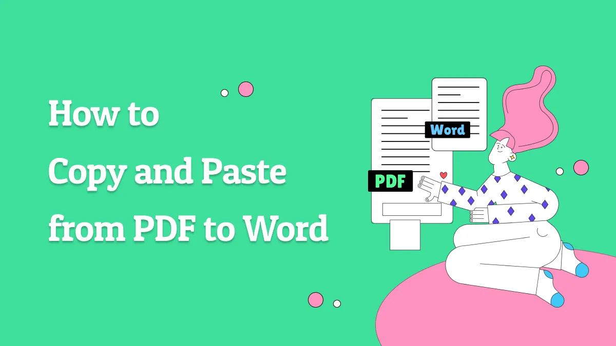 How to Copy PDF to Word with 2 Methods
