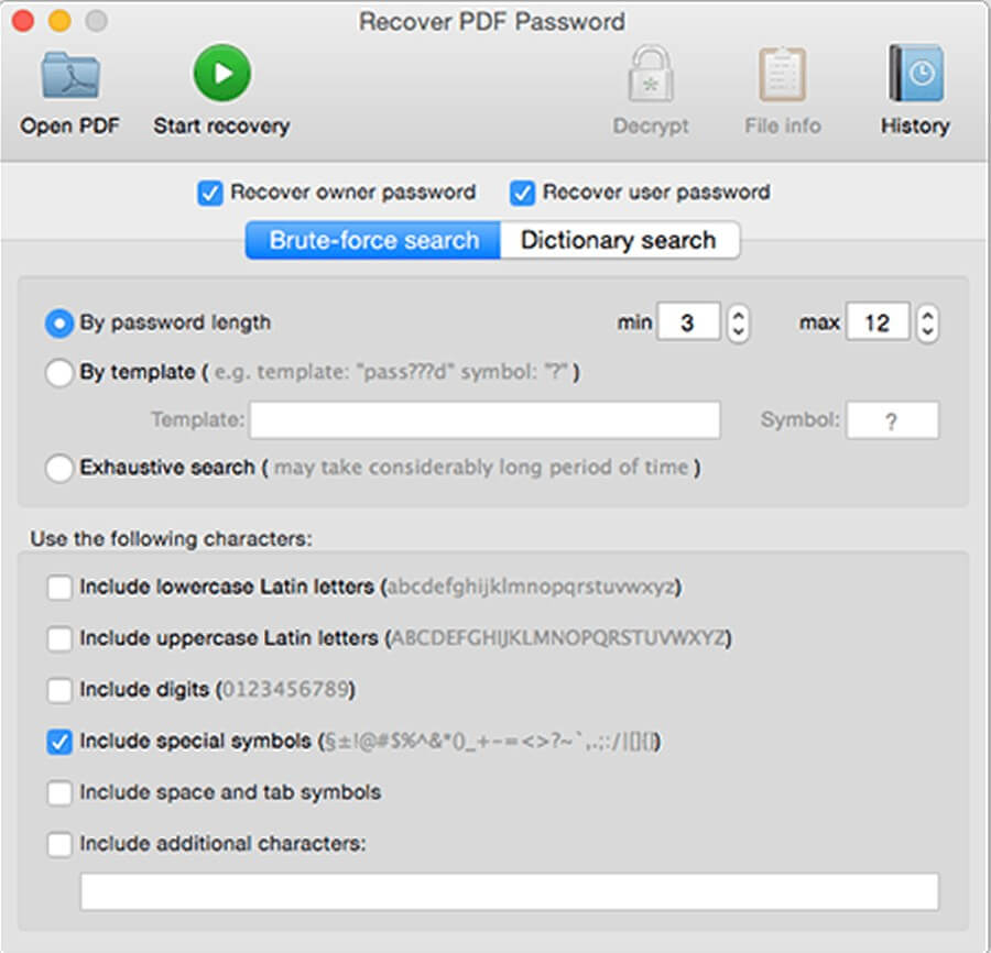 Eltima Recover Pdf Password For Mac