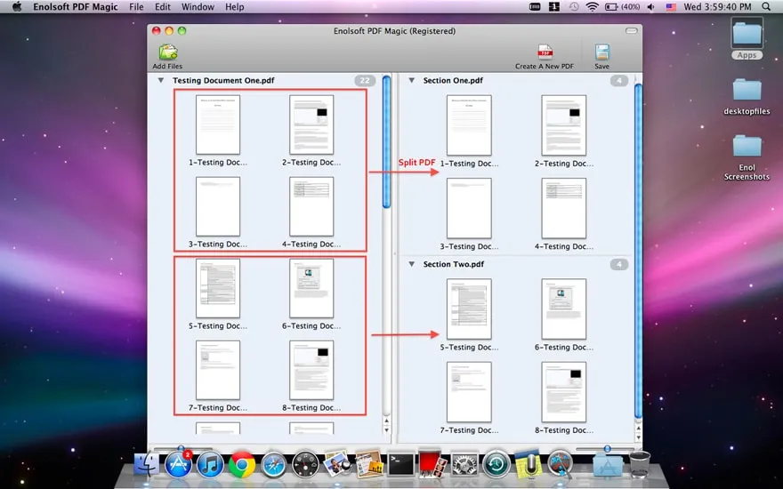 divisor de pdf para mac