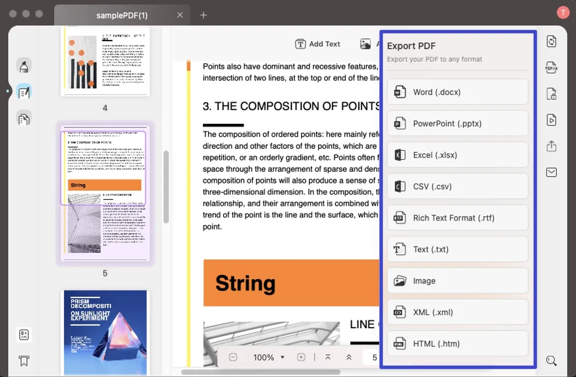 PDF in PowerPoint umwandeln mac mit UPDF