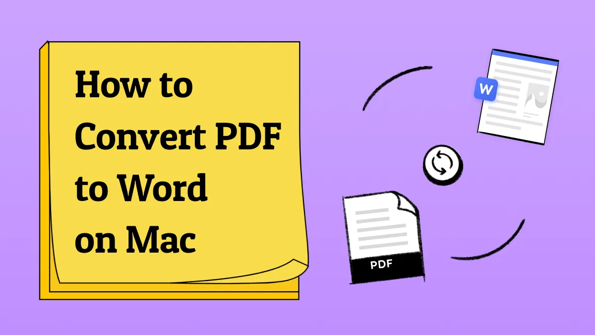 How to Convert PDF to Word on Mac? (Step by Step Guide)