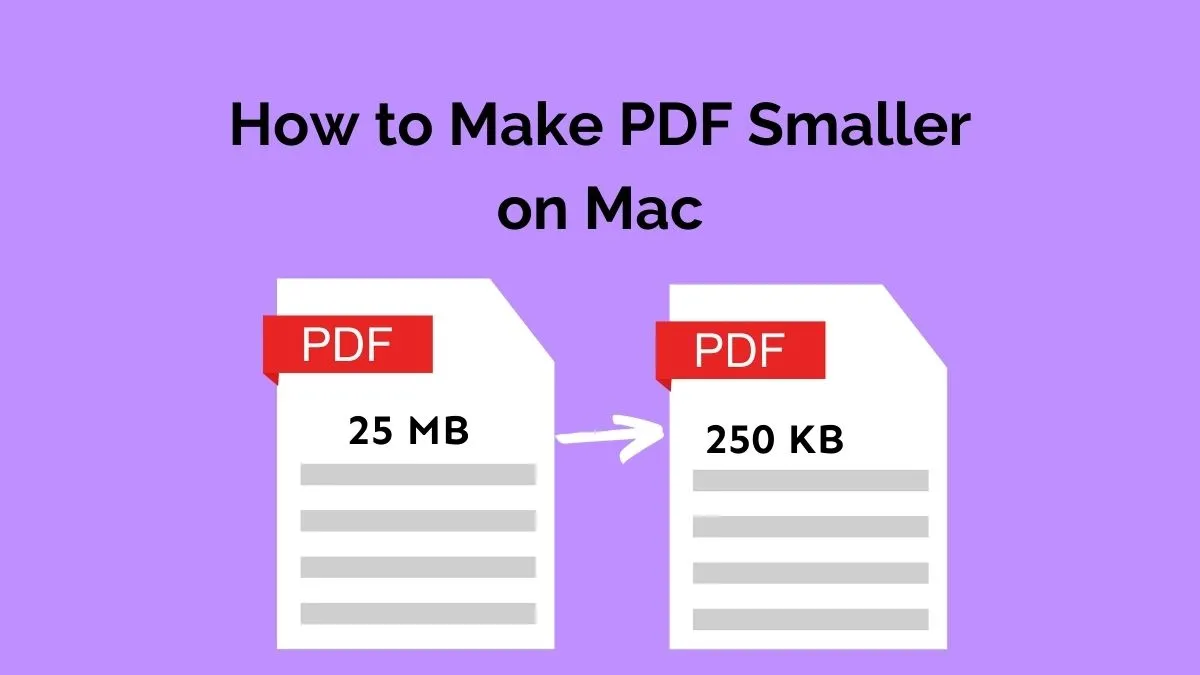 How to Make a PDF Smaller on Mac Quickly (macOS 14 Included)
