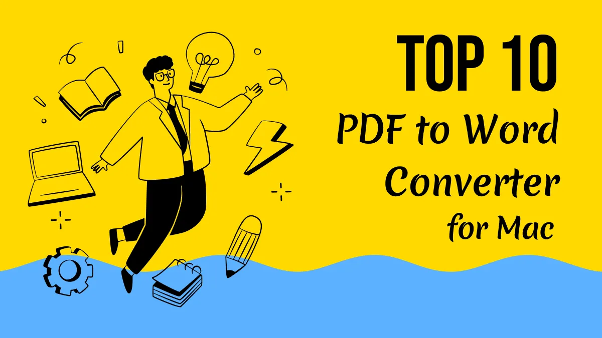 Top 10 PDF to Word Converters for Mac with AI (macOS Sonoma Supported)