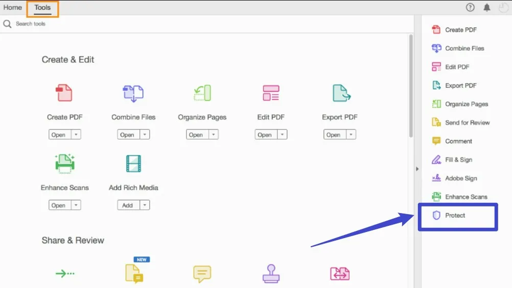 PDF mit Passwort schützen - Adobe Acrobat