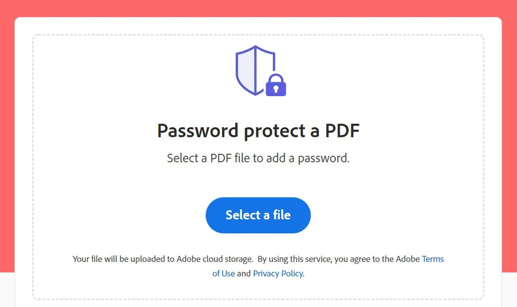 adobe encrypt pdf