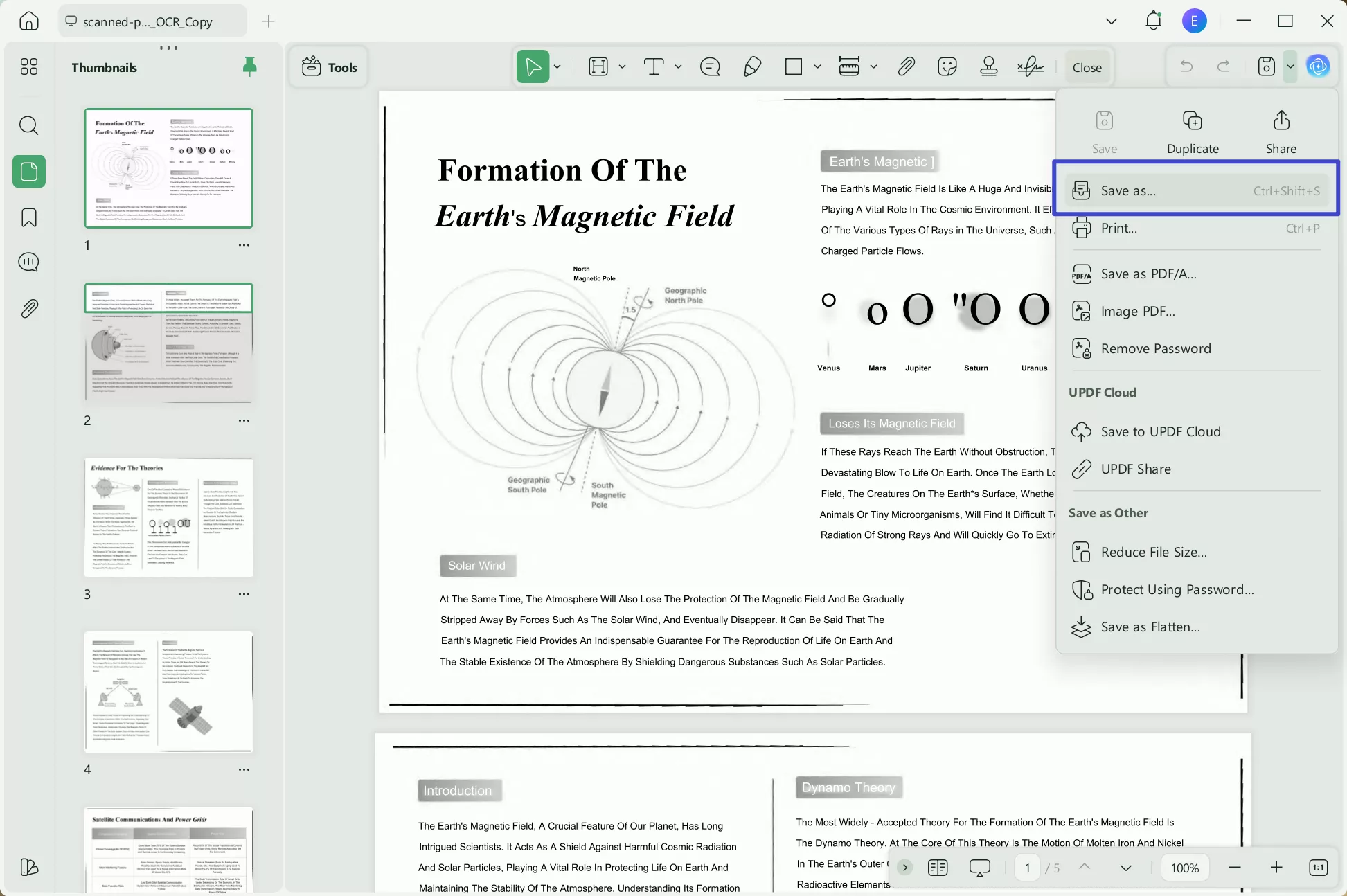open pdf to optimize pdf