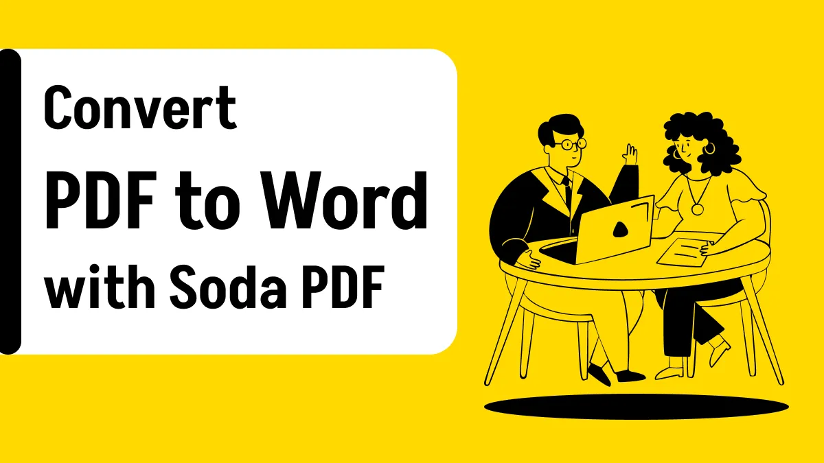 How to Convert PDF to Word with Soda PDF