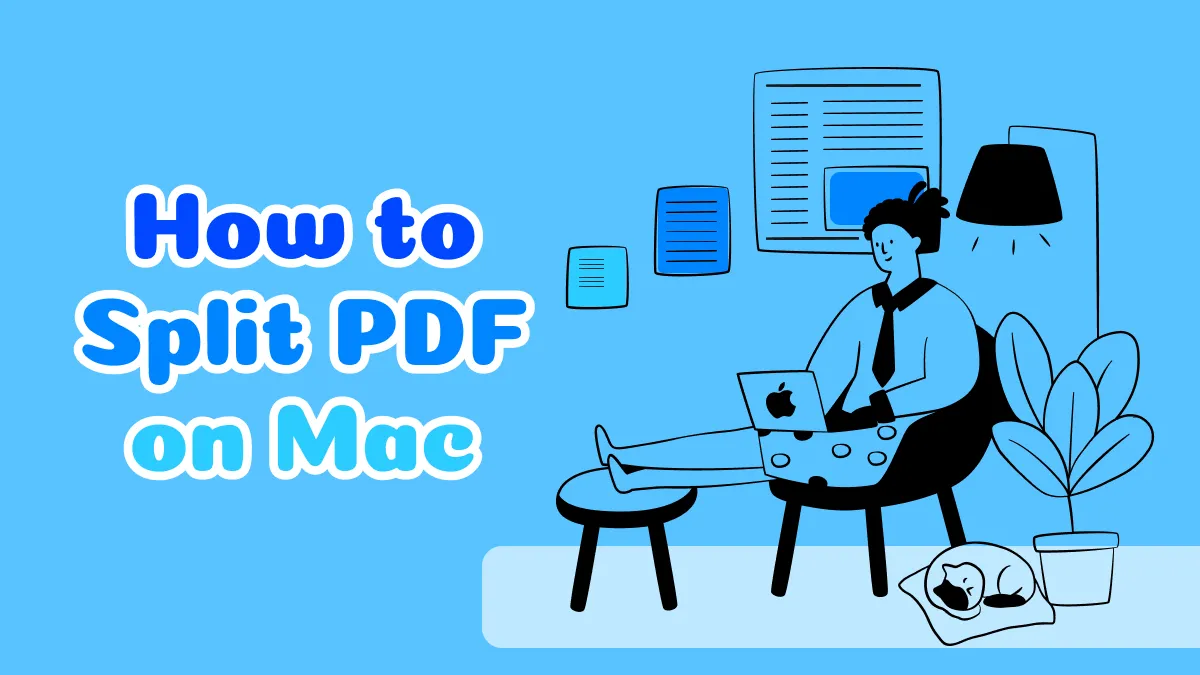 2 Simple Methods on How to Split PDF on Mac (macOS 14 Included)