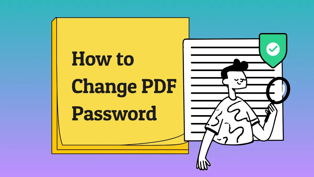 How to Change PDF Password in 2 Ways
