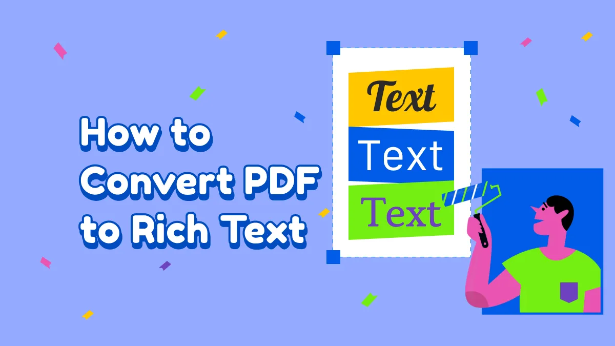 How to Convert PDF to Rich Text