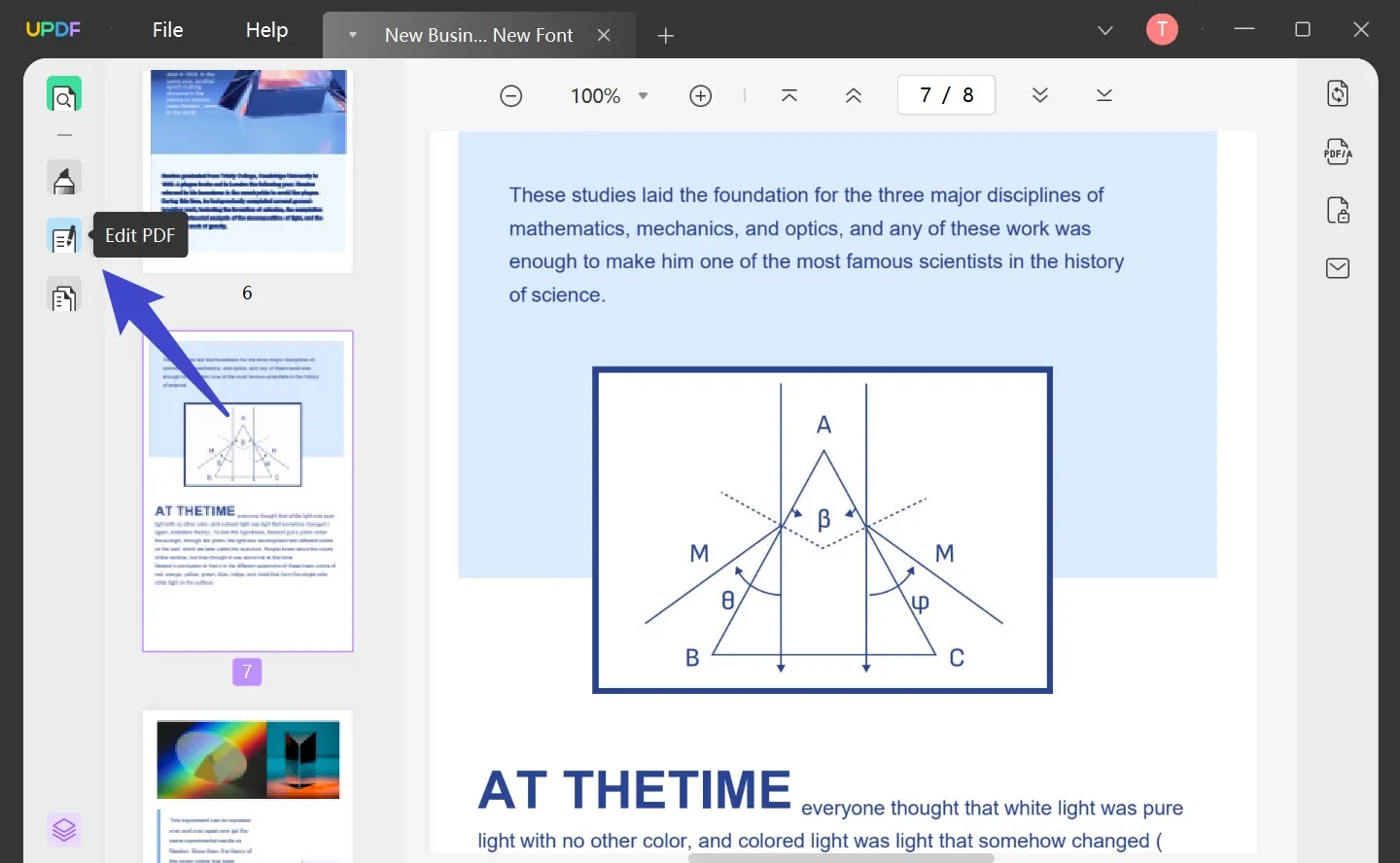 how to change color of text in pdf