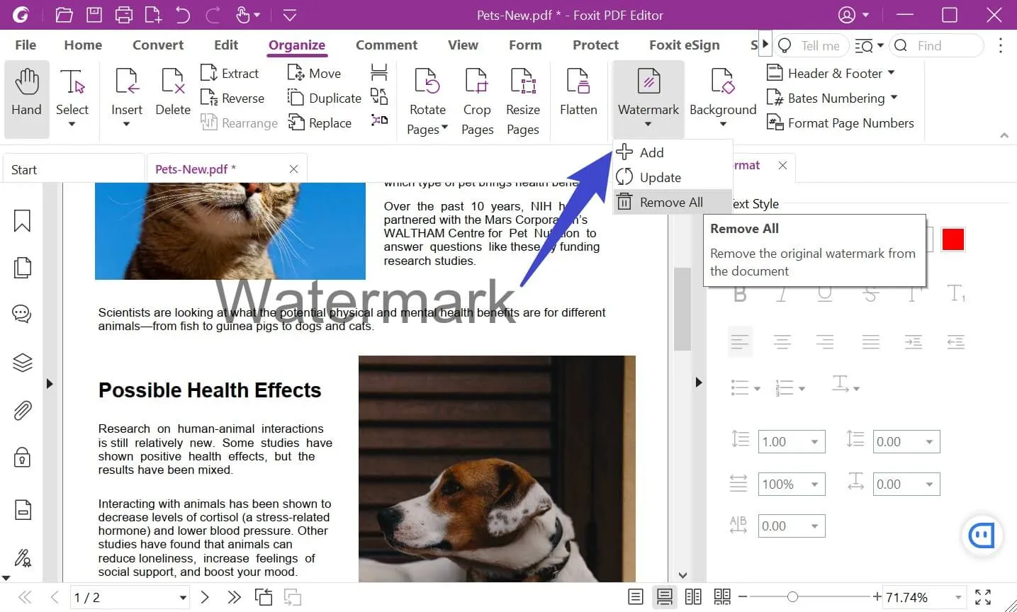 pdf watermark remover mac