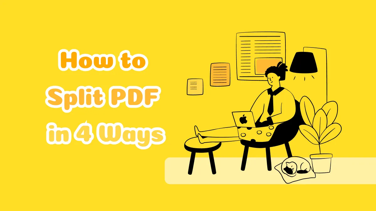 The Best 4 Ways to Split PDF Quickly