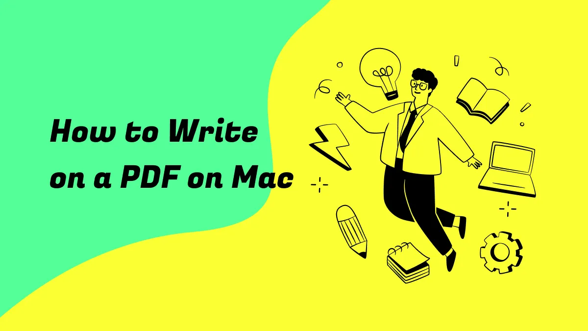 Cómo escribir sobre un PDF en Mac gratis