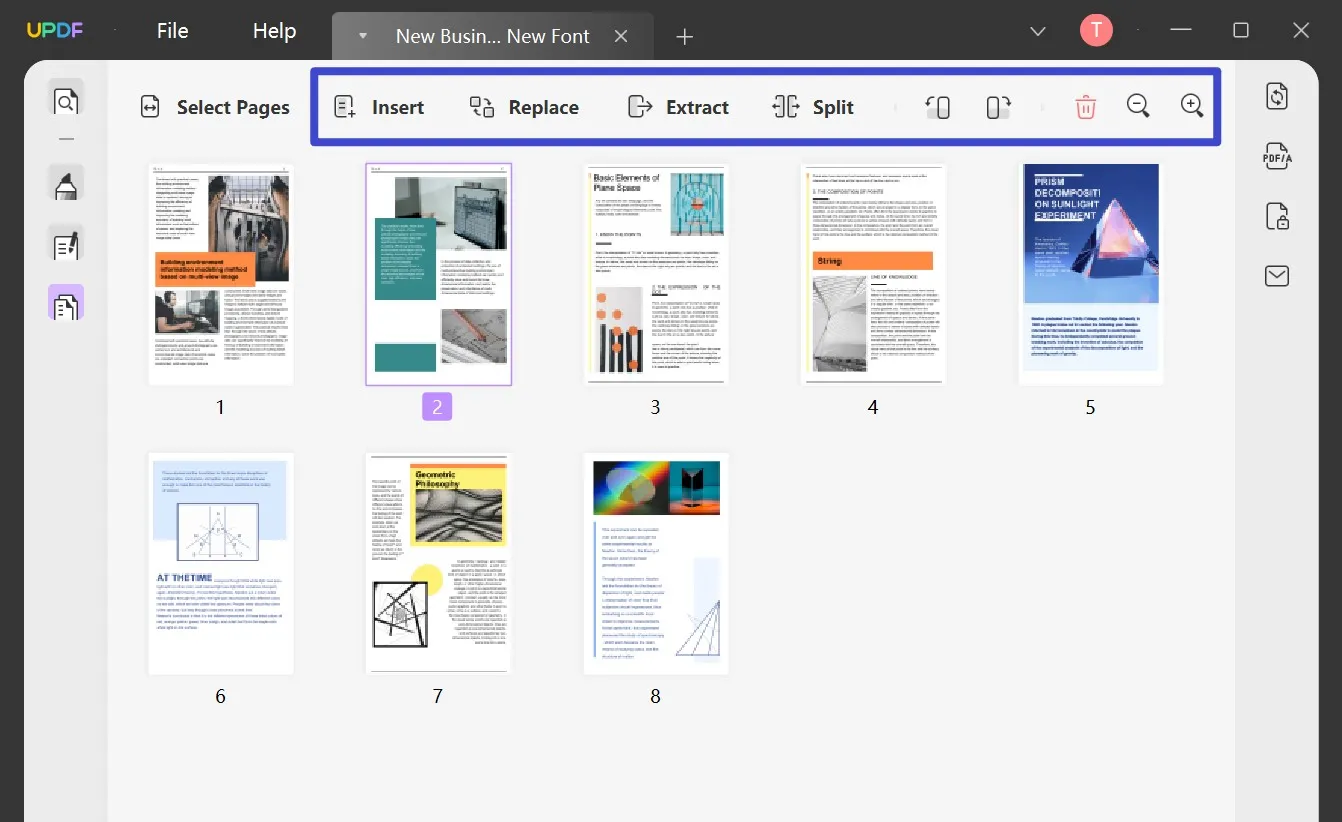 pdf page organizer