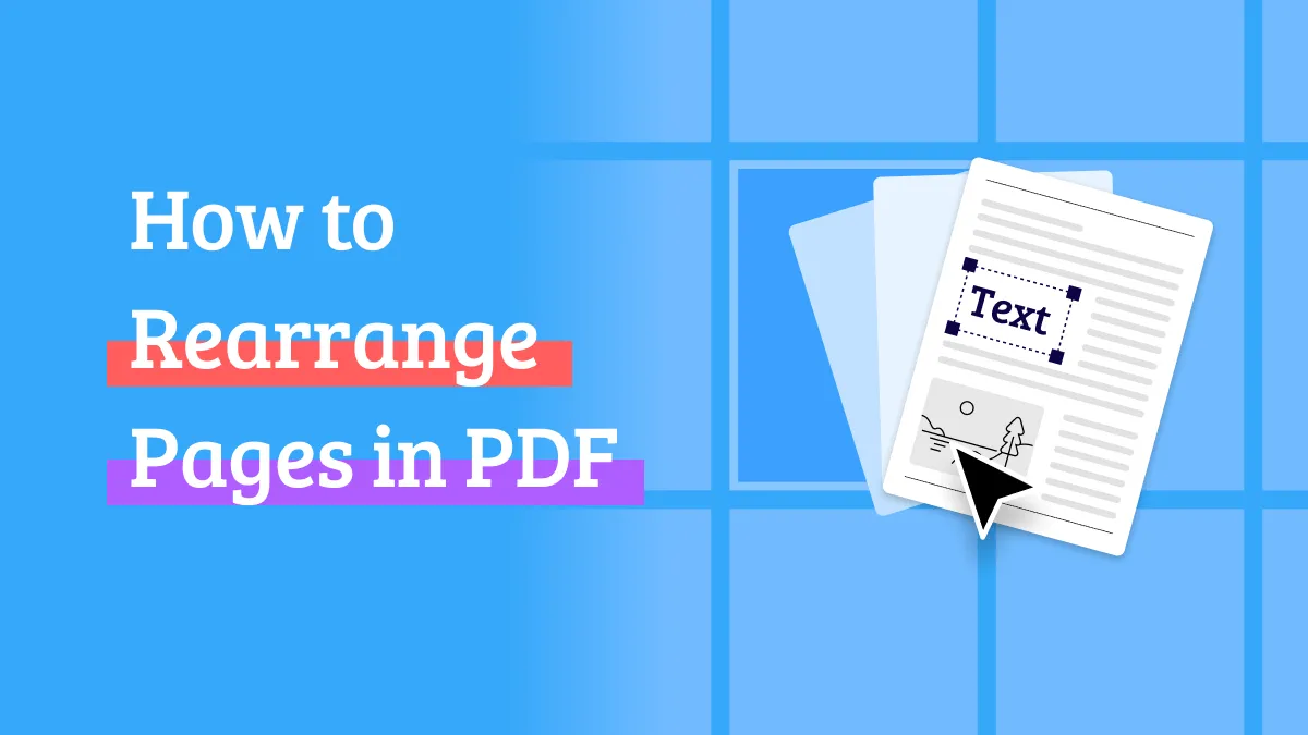 4 Ways to Rearrange Pages in PDF Quickly