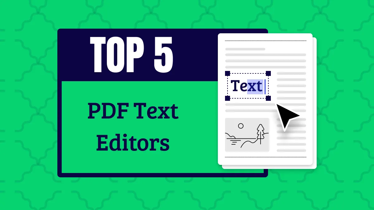 최고의 PDF 텍스트 편집기 베스트5
