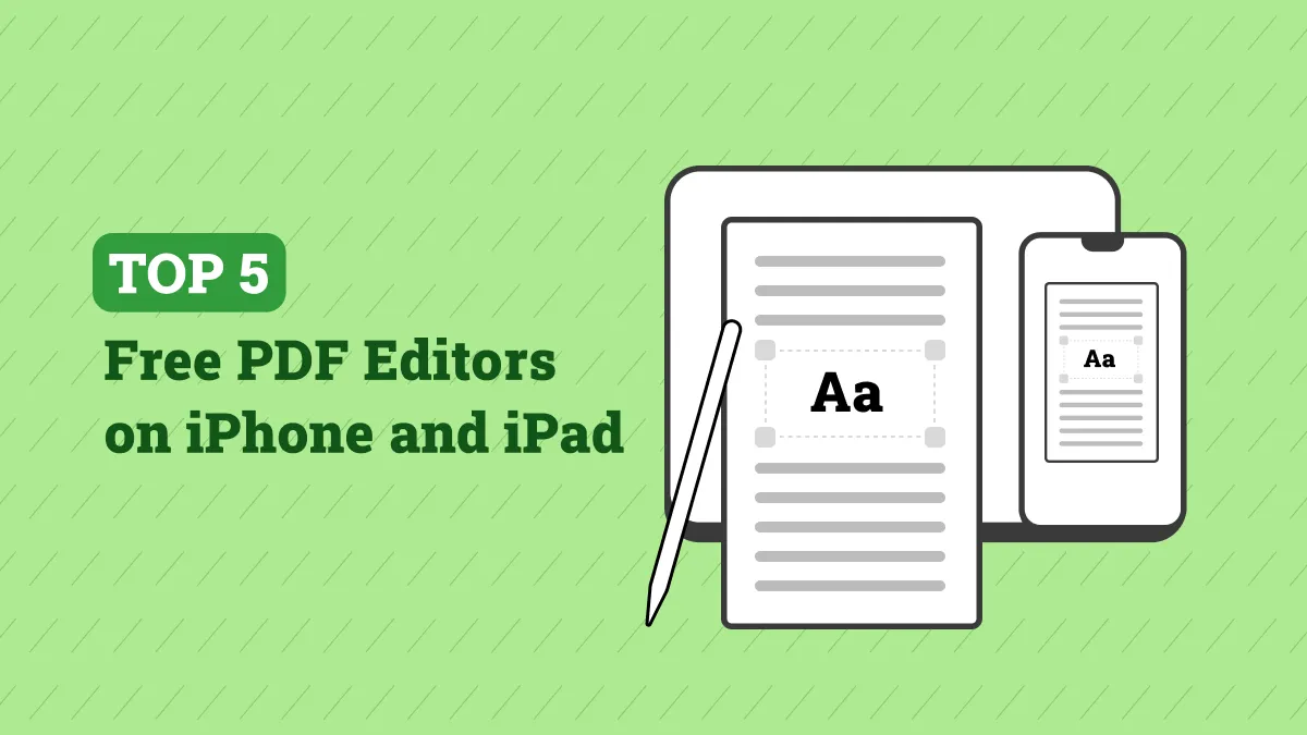 Top 5 PDF Editors on iPhone and iPad in 2023