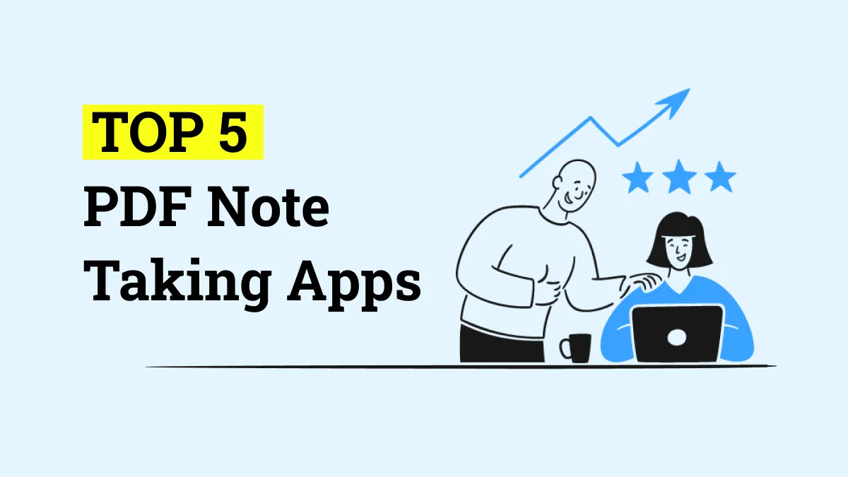 Top 5 PDF Note-Taking Apps for iPad and iPhone in 2024