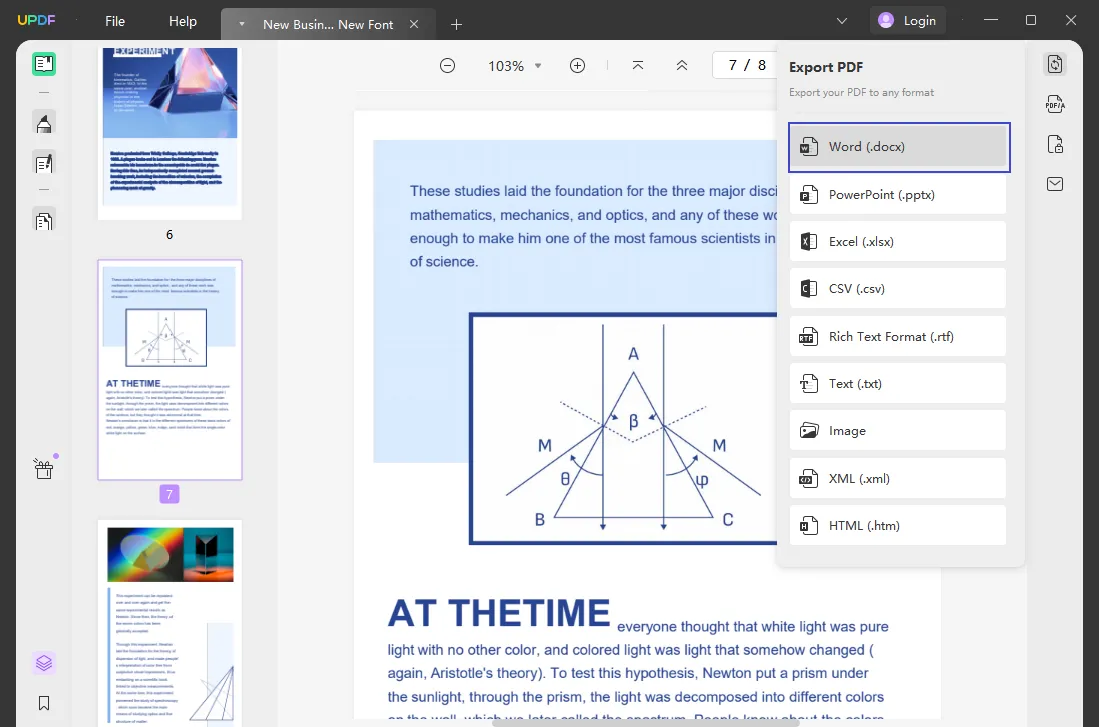 modificare un documento PDF scansionato in Word