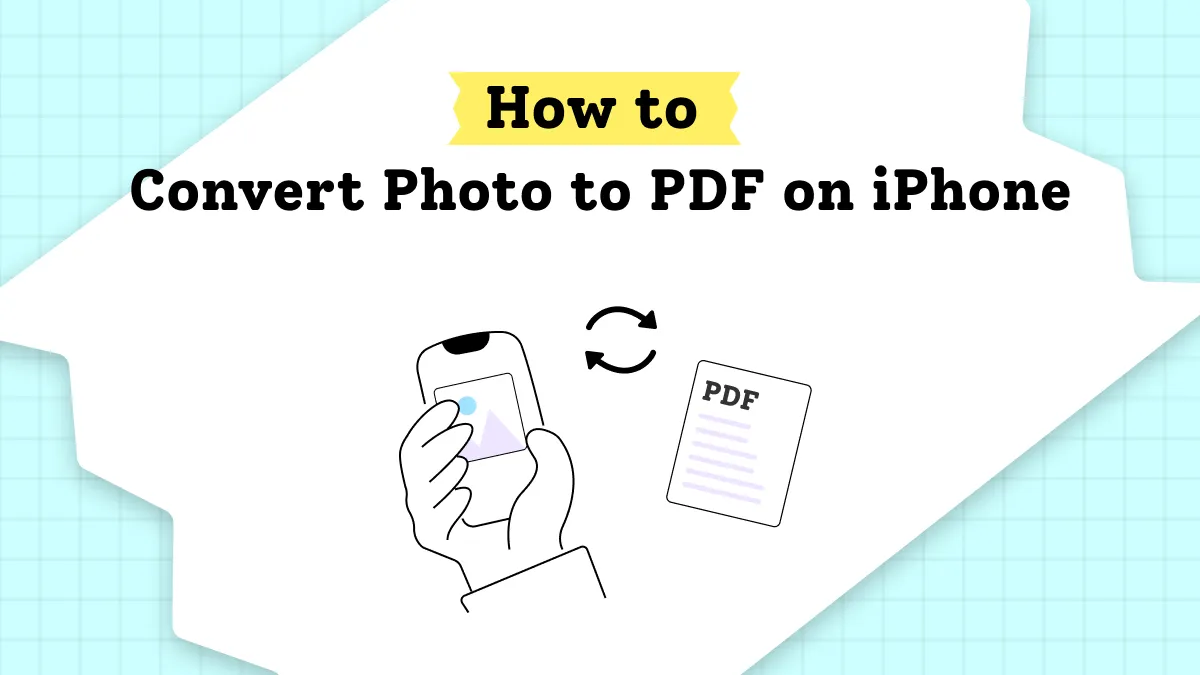 iPhoneで写真をPDFに変換する方法3選