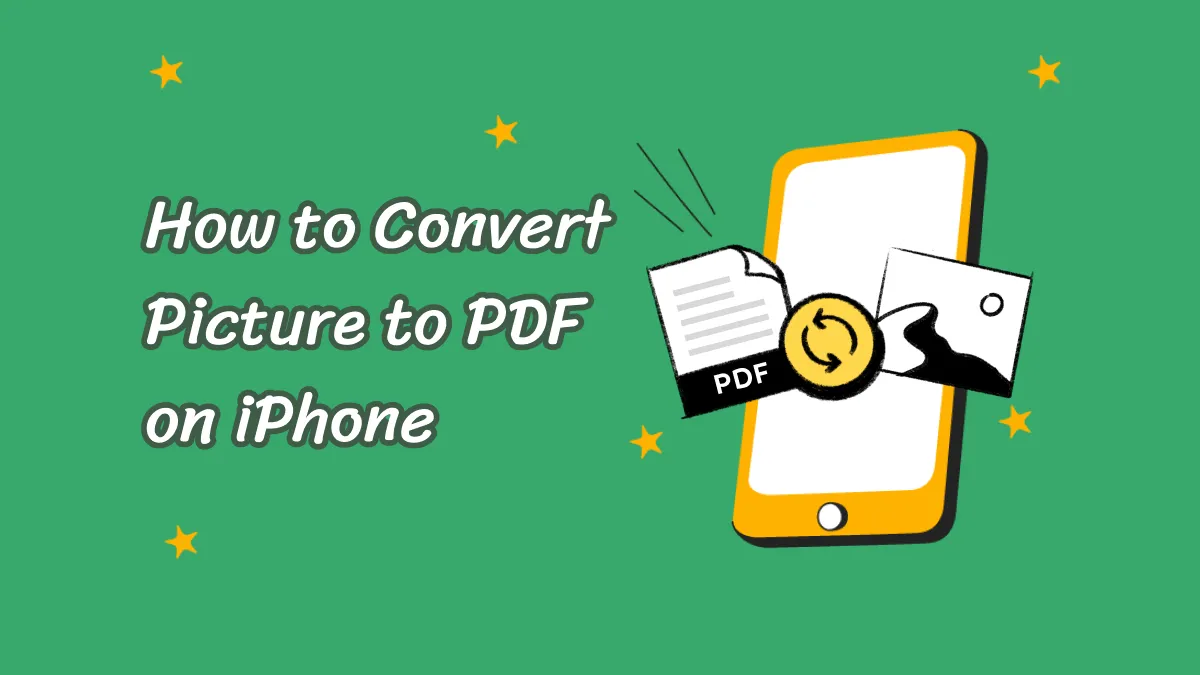 How to Convert Picture to PDF on iPhone