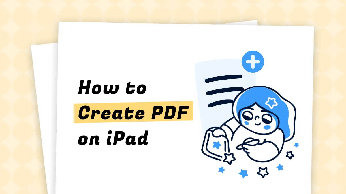 How to Create PDF on iPad