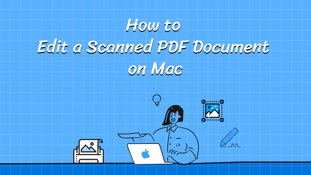 How to Edit a Scanned PDF Document on Mac Expeditious (macOS Sonoma Compatible)