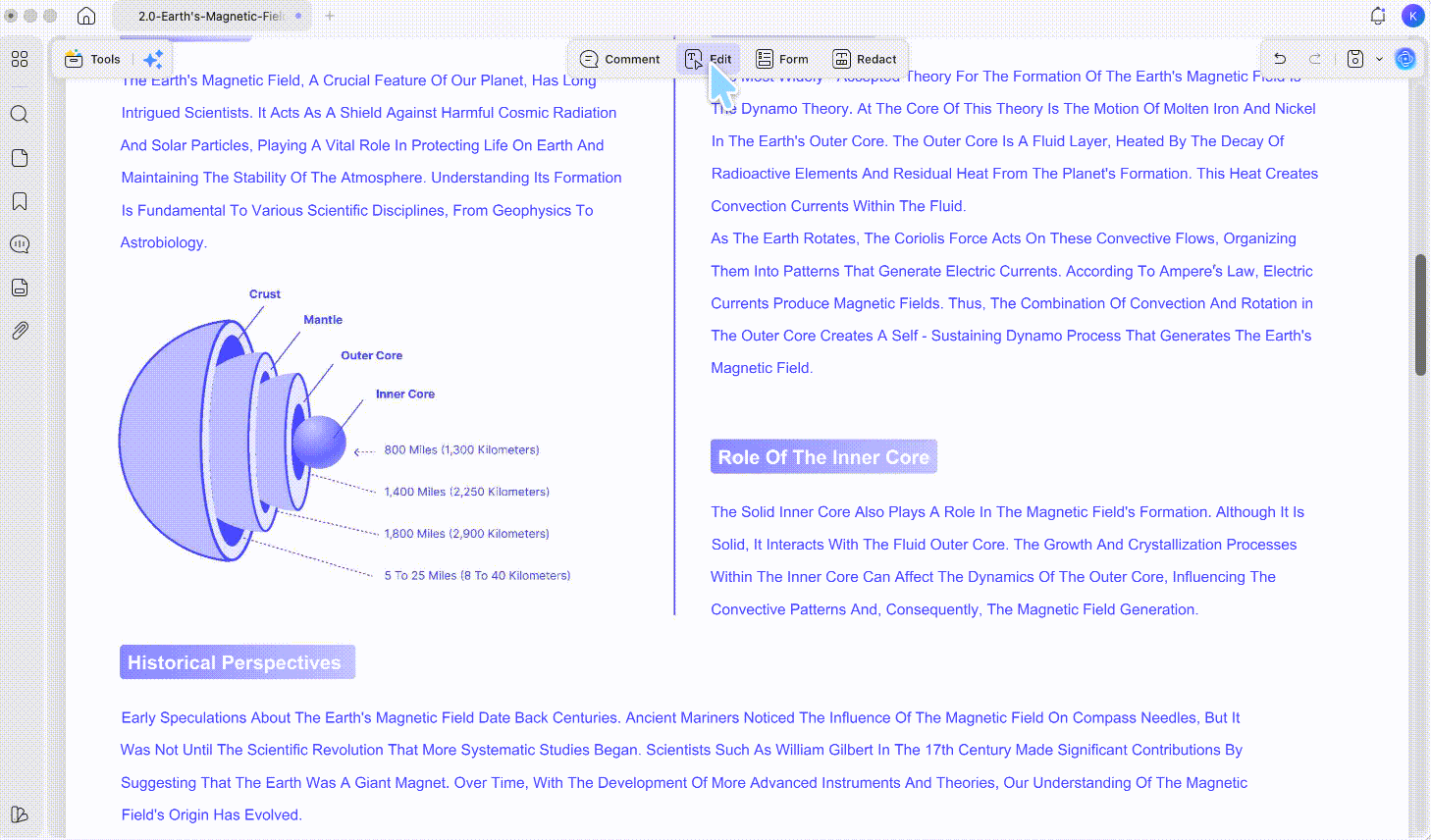 edit regular pdf text image and link