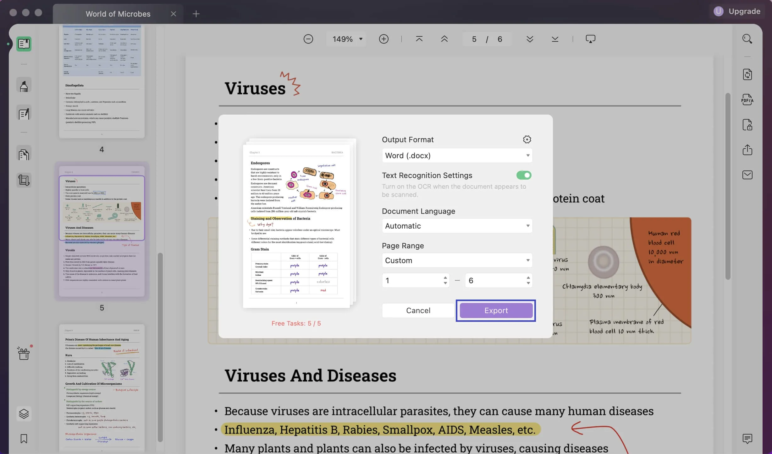 trasformare pdf in excel mac