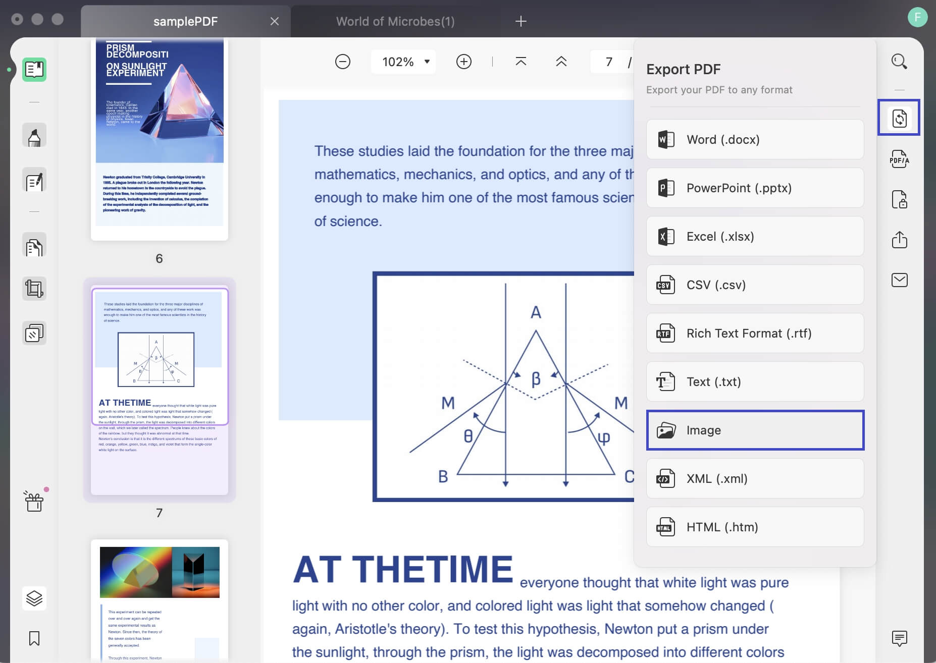 2 methods on how to change pdf to png 