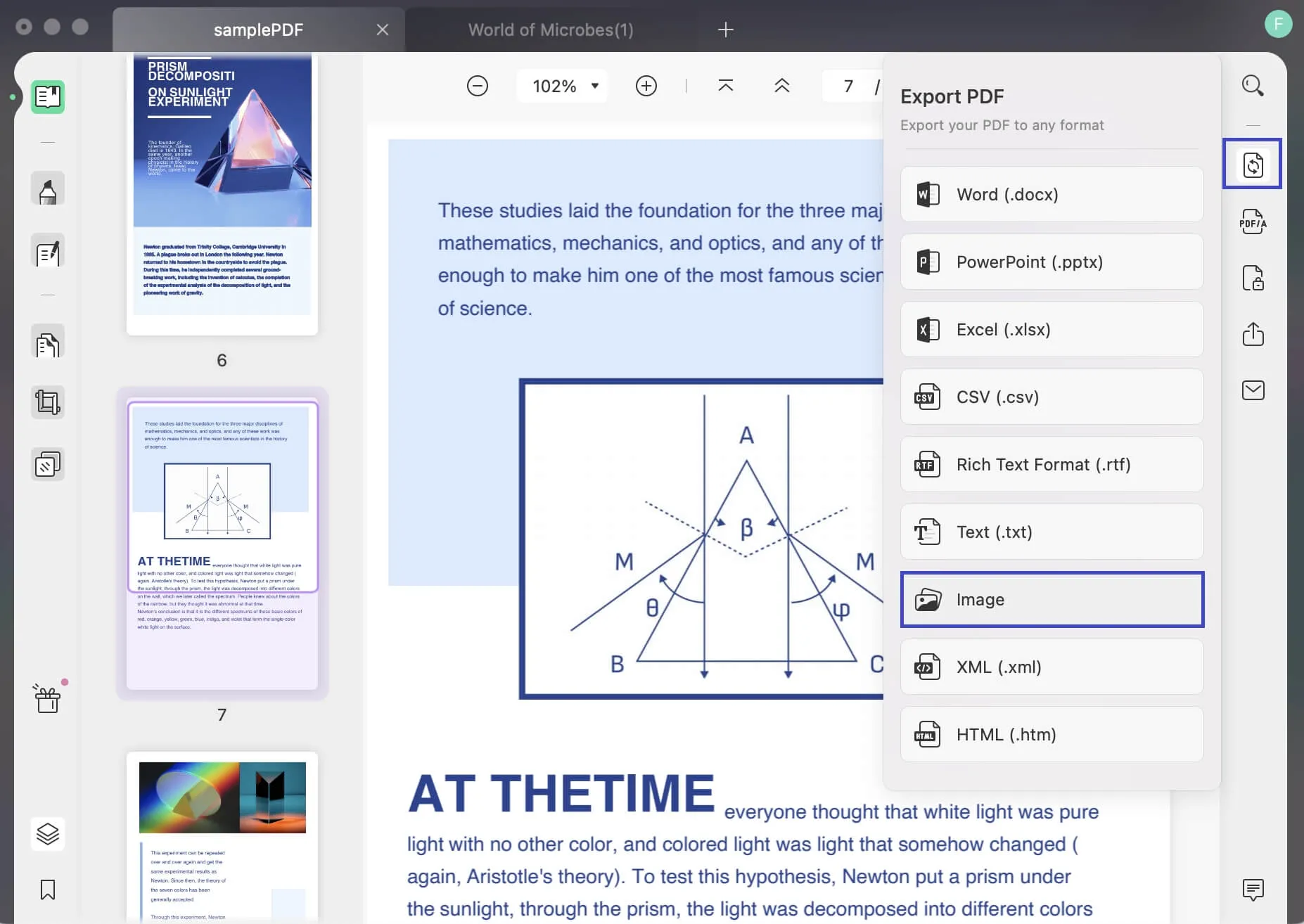 pdf image extractor mac with updf