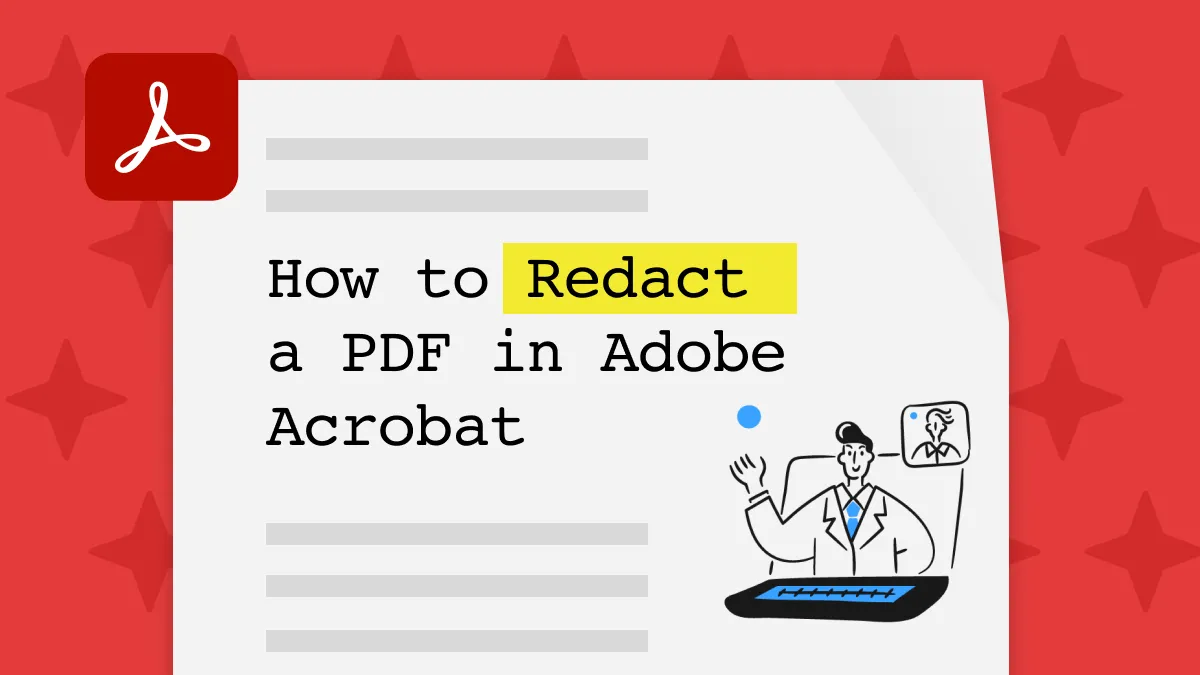 Simple Way to Redact PDF in Adobe