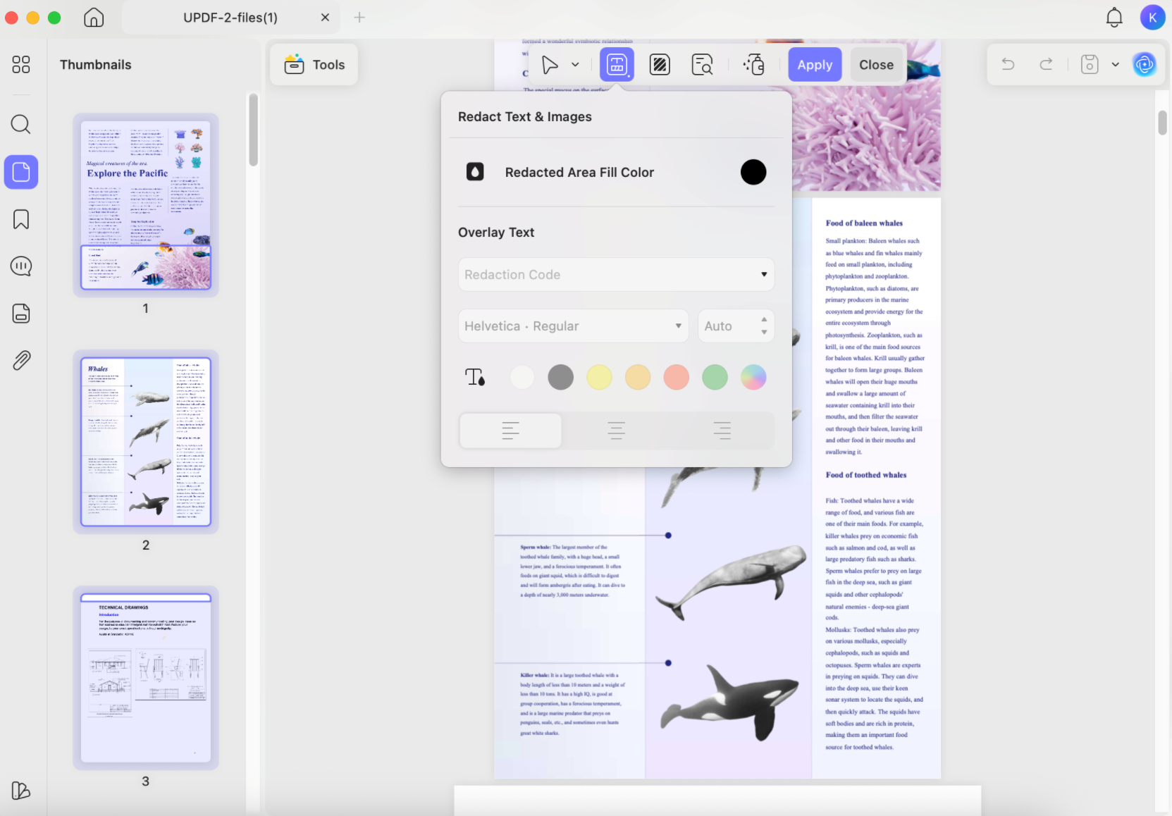 redact with preview on mac