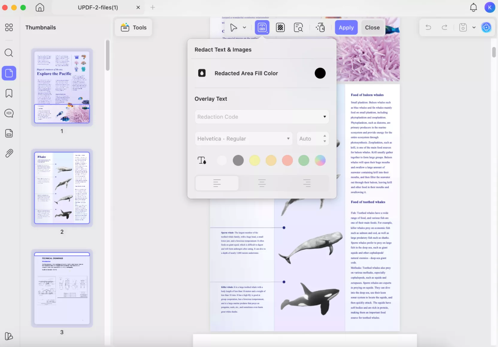 redact with preview on mac
