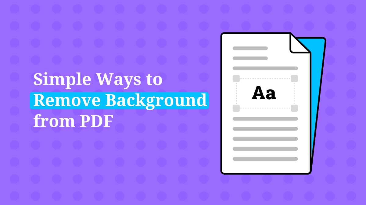 How to Remove Background from PDF with 3 Methods | UPDF