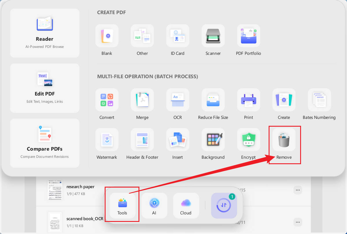 updf batch remove watermark
