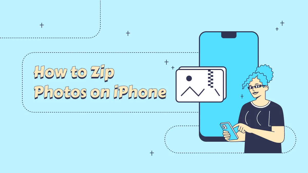 Easy Way to ZIP Photos on iPhone and iPad
