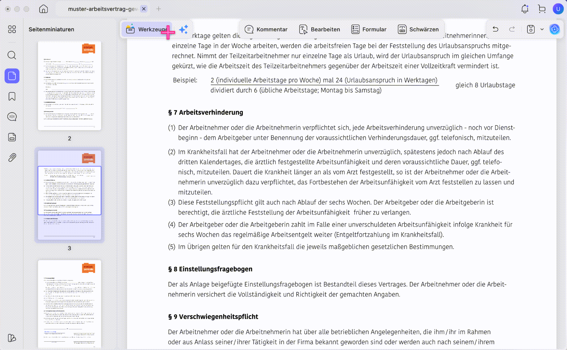 Bilder mit UPDF für den Desktop in eine PDF-Datei einfügen