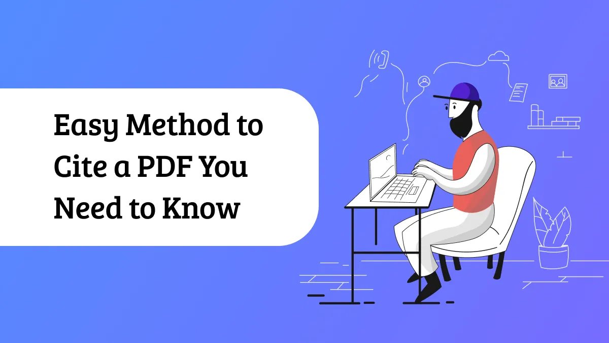 Easy Method to Cite a PDF You Need to Know