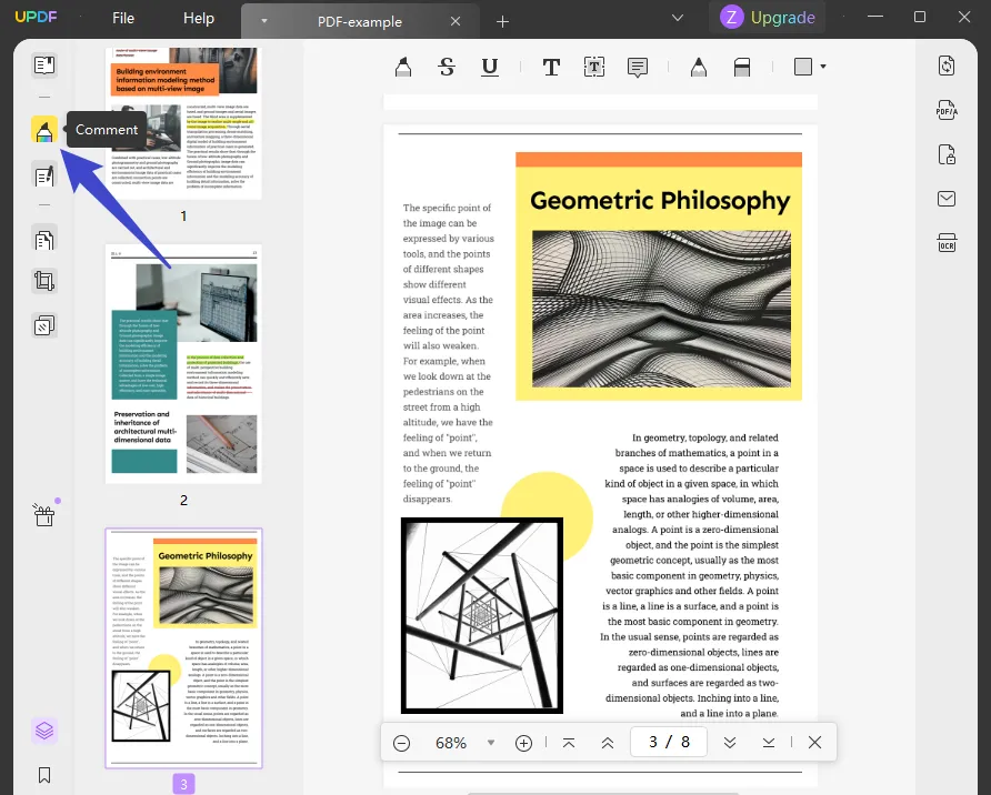 markup pdf drawboar pdf with comment