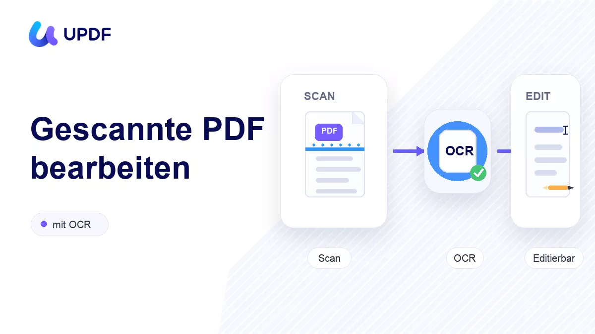Gescannte PDF in bearbeitbare PDF umwandeln: OCR-Anleitung