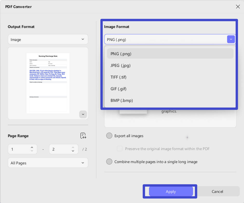 export the file how to open pdf file in paint