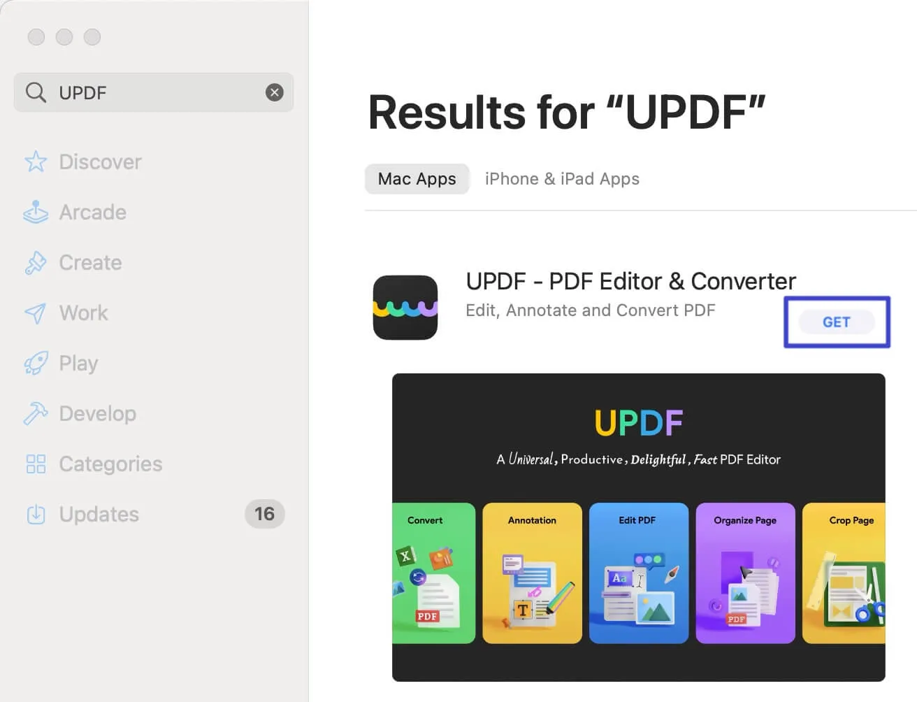 obtener updf en mac