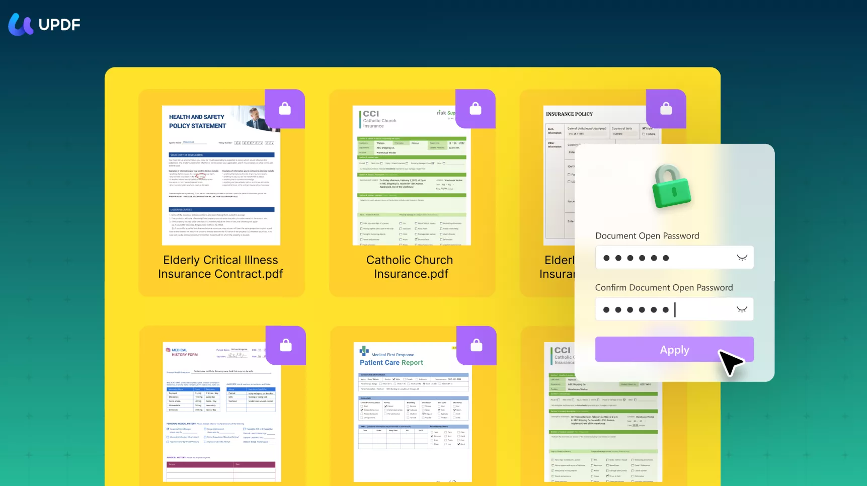protect bank documents