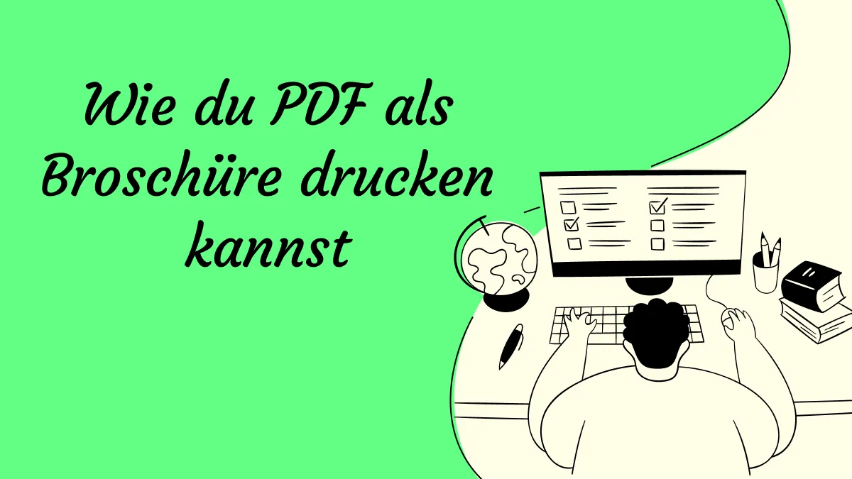 Wie kann man PDF als Broschüre auf Windows und Mac drucken?