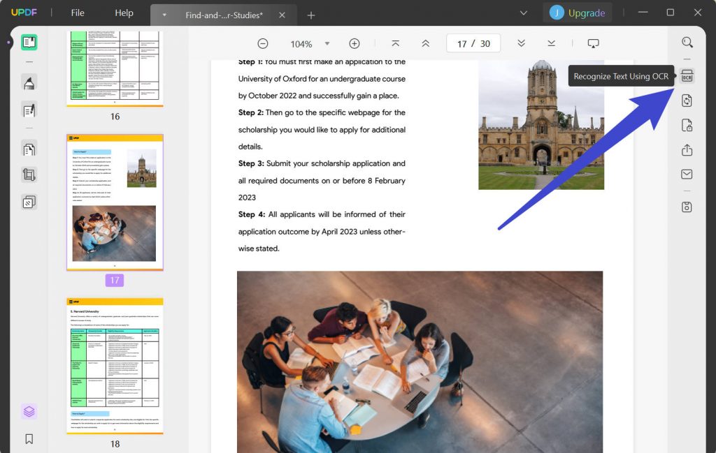 Step-by-Step Easy Guide to Recognize Text in PDF | UPDF