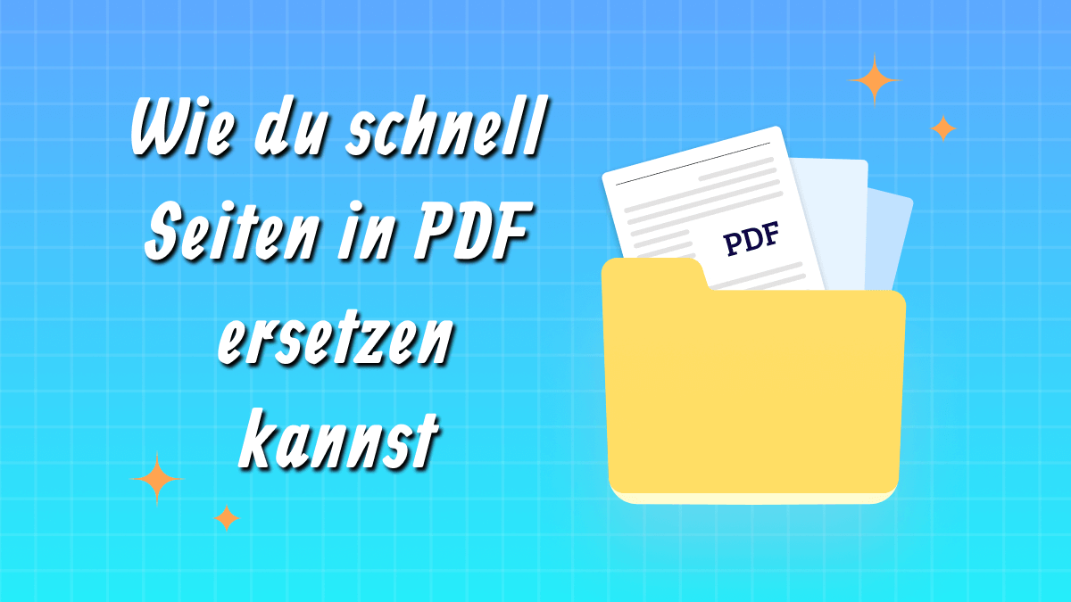 PDF Seite ersetzen