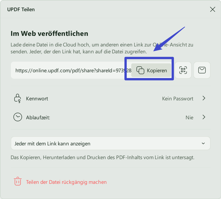 url kopieren