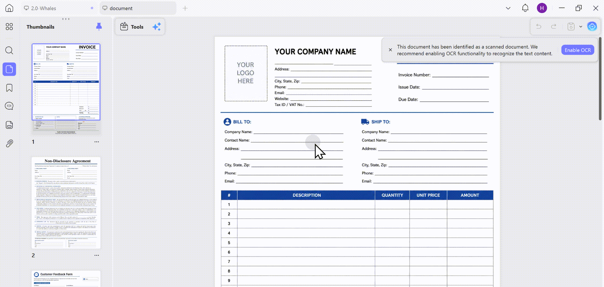 flip pdf in clicks in updf